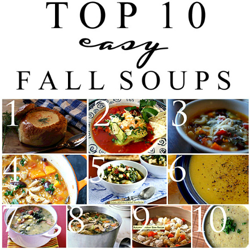 Top 10 Easy Fall Soups