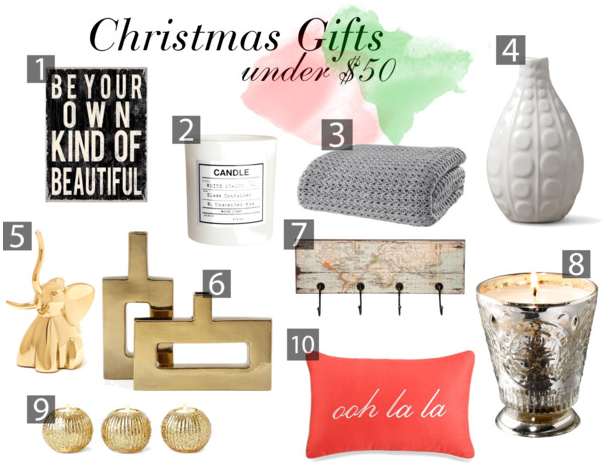Christmas Gift Ideas | Under $50.00