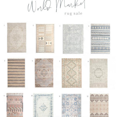 Best of the World Market Rug Sale