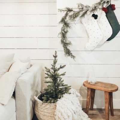 How To Hang Stockings Without a Mantel