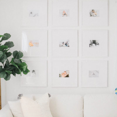 Easy Living Room Gallery Wall