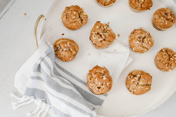 Gluten and Dairy Free Banana Nut Muffins