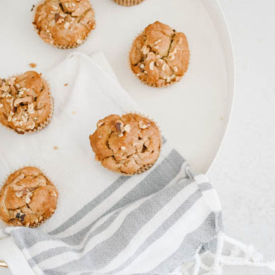 Gluten and Dairy Free Banana Nut Muffins