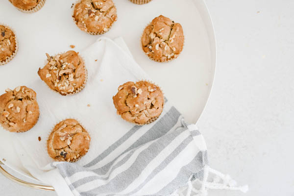 Gluten and Dairy Free Banana Nut Muffins