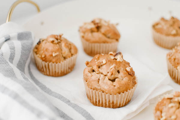 Gluten and Dairy Free Banana Nut Muffins