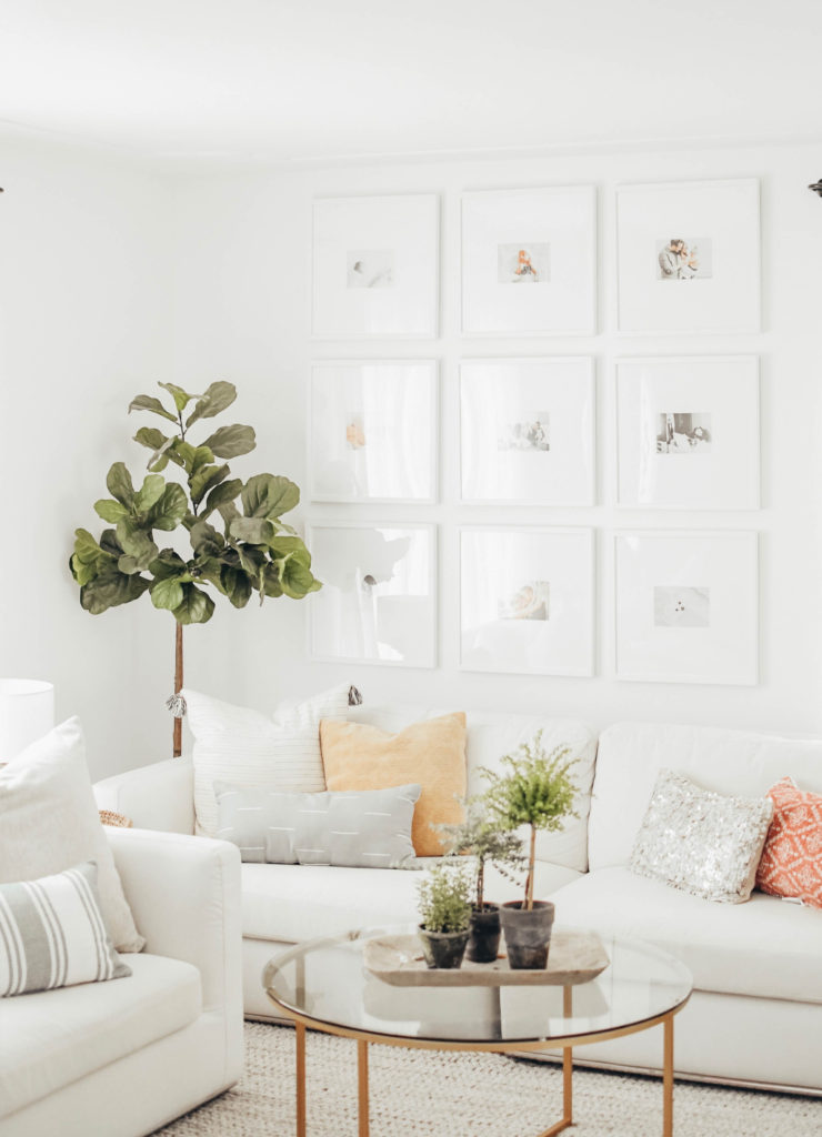 Modern Farmhouse Summer Living Room