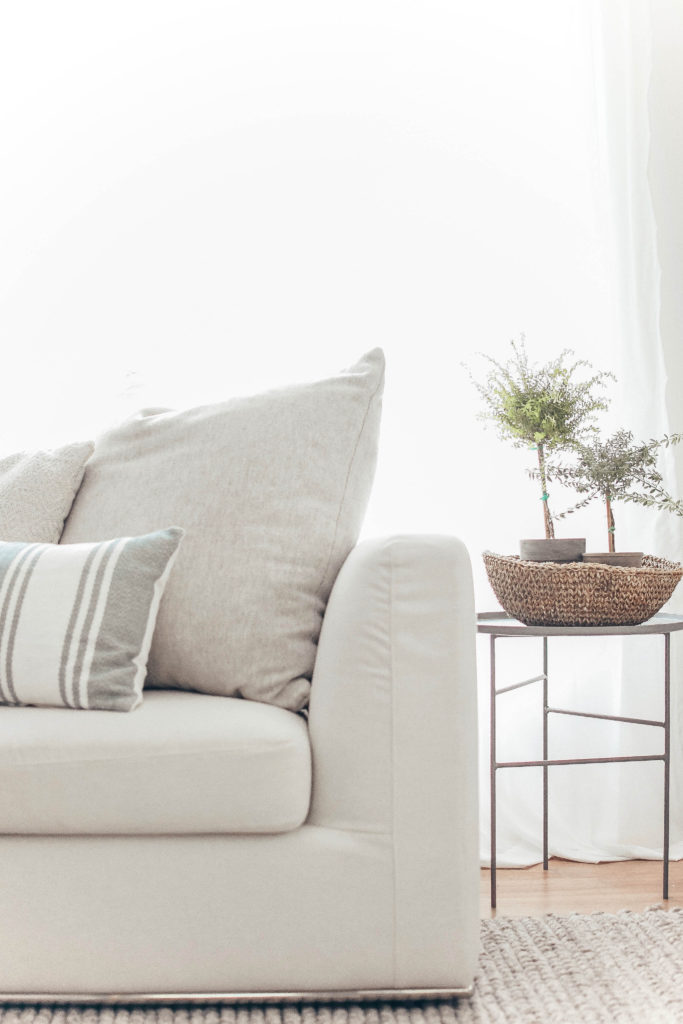 Modern Farmhouse Summer Living Room