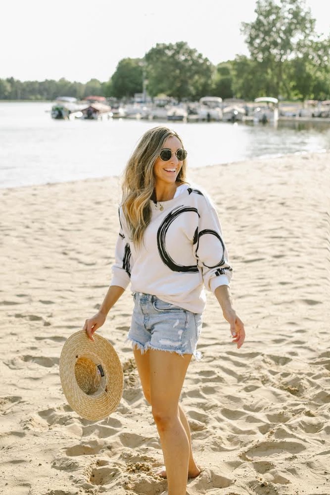 Girl On A Beach