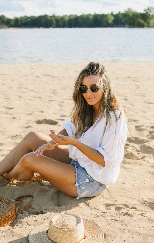 Girl on the beach