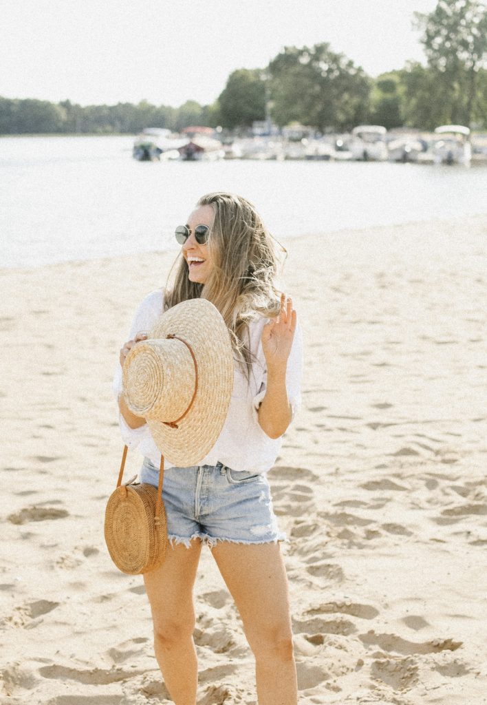 Girl on the beach