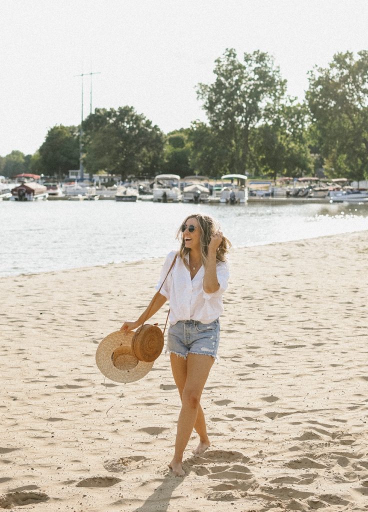 Girl on the beach