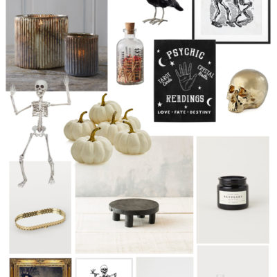 Simple & Neutral Halloween Decor