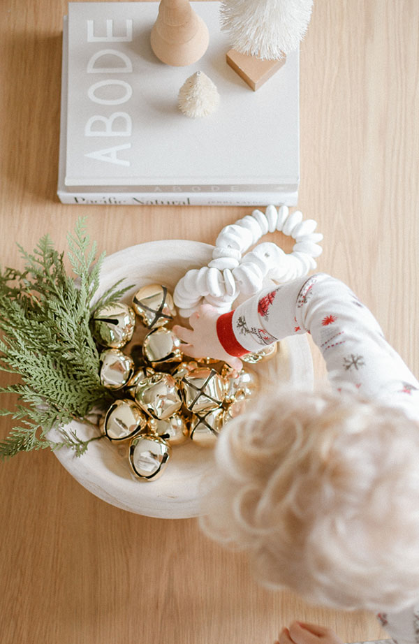 Neutral Holiday Coffee Table